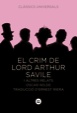 Portada El crim de Lord Arthur Savile i altres relats